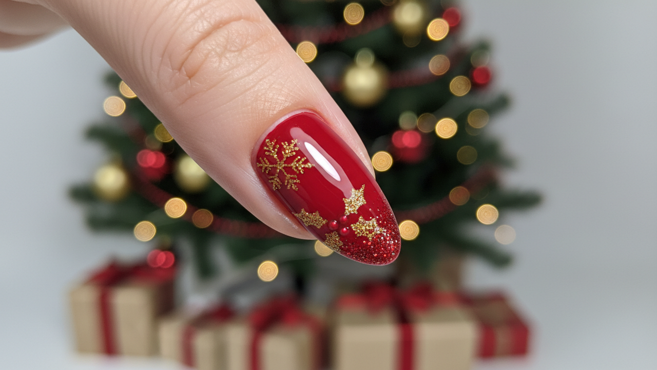 Veja os estilos de unhas para Natal e Ano Novo que todos amam!