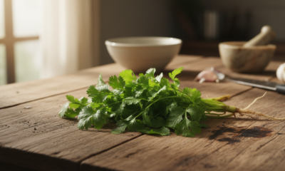 Como o coentro repele mosquitos e protege o solo de fungos