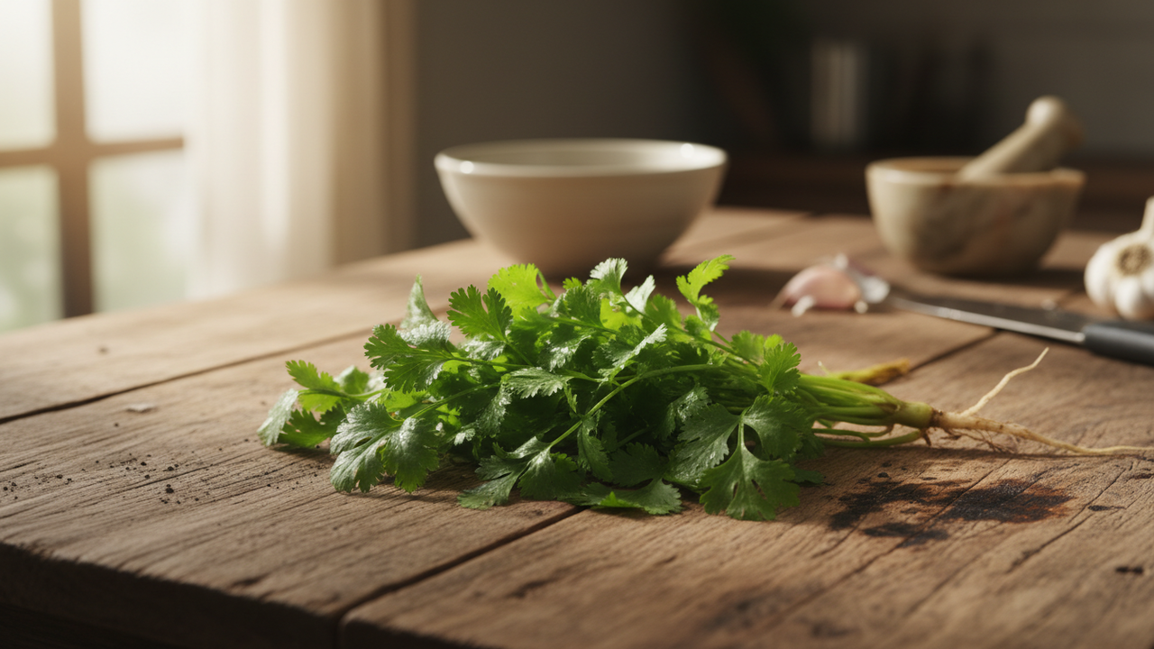 Como o coentro repele mosquitos e protege o solo de fungos