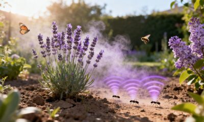Algumas flores decoram e ainda ajudam no controle natural do jardim