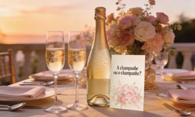 Afinal, é “a” ou “o” champanhe?