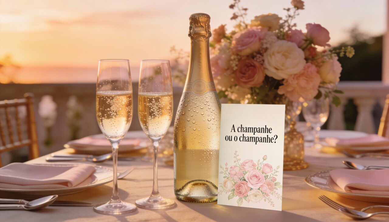 Afinal, é “a” ou “o” champanhe?