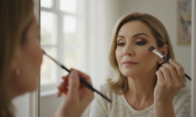 Maquiagem para olhos maduros acima de 50 anos para levantar as pálpebras caídas e abrir o olhar