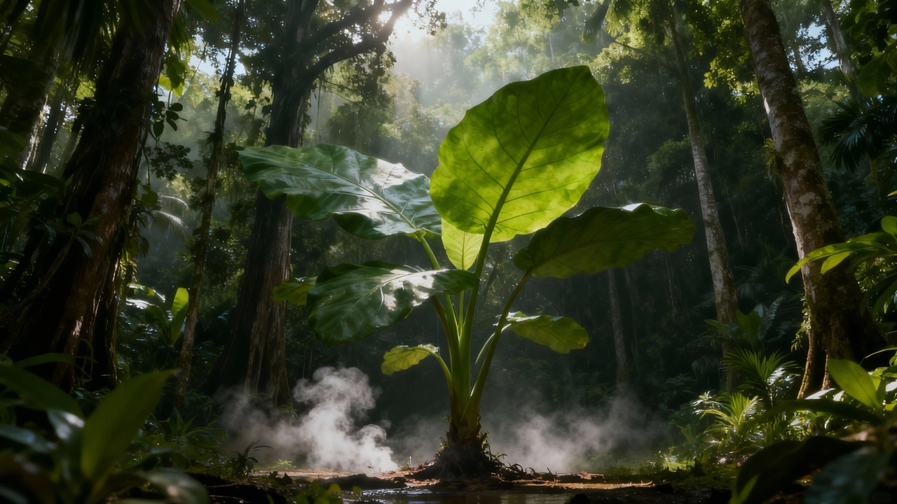 O tamanho das folhas esconde pistas curiosas sobre o lugar onde a planta vive