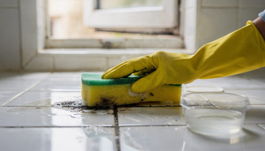 O erro que faz o mofo preto sempre voltar (e como resolver com um truque de limpeza que protege a casa por muito mais tempo)