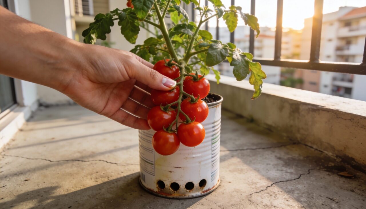 A planta que dá tomate-cereja mesmo em apartamento e ainda deixa sua comida mais saudável e sua varanda cheia de vida