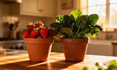 Espinafre e morangos aparecem na lista das “frutas e verduras mais sujas” e chamam atenção