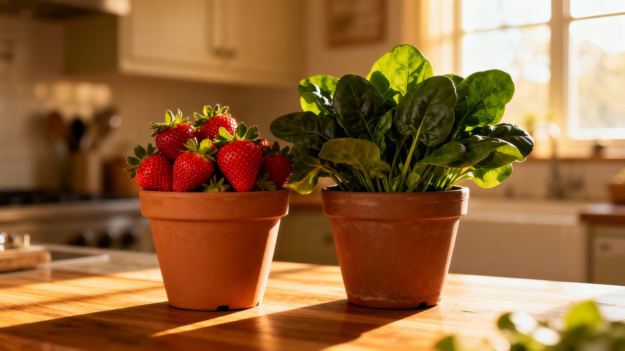 Espinafre e morangos aparecem na lista das “frutas e verduras mais sujas” e chamam atenção