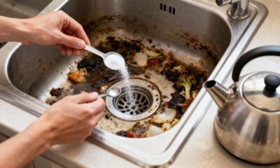 Pia da cozinha entupida? Veja os truques caseiros que realmente funcionam