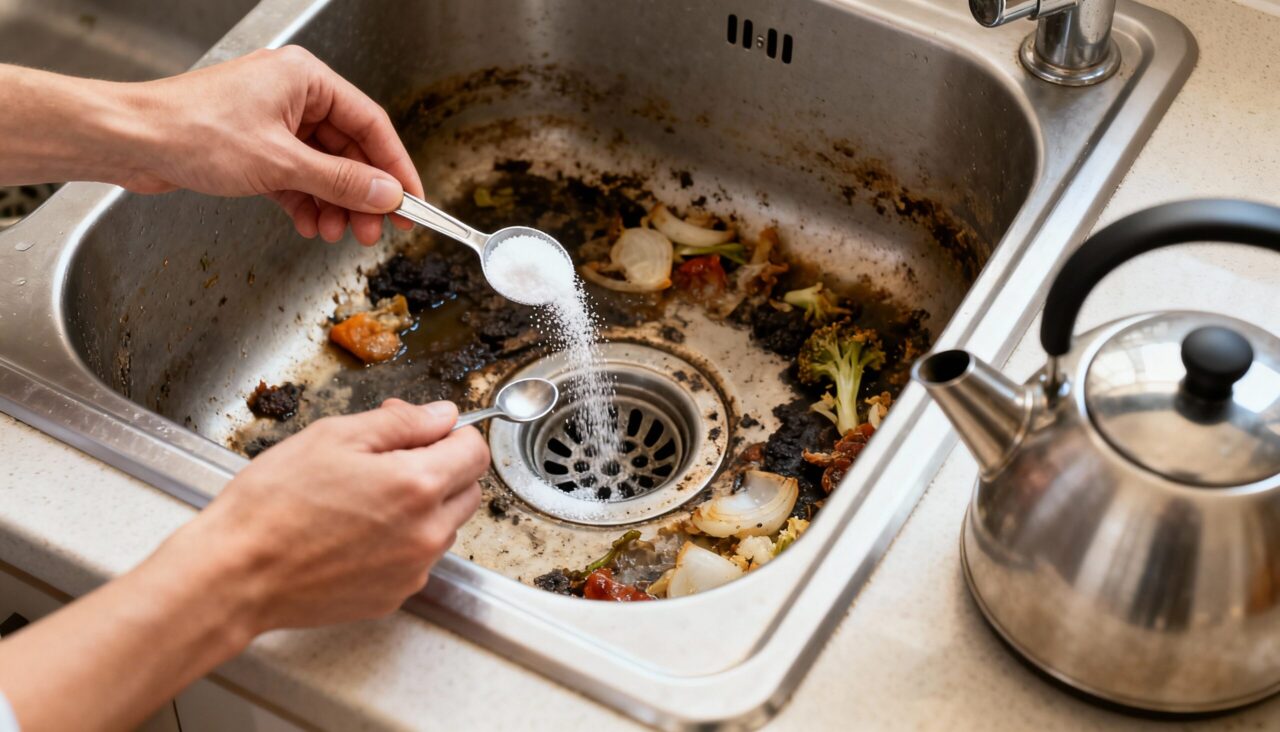 Pia da cozinha entupida? Veja os truques caseiros que realmente funcionam