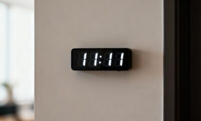 O que realmente significa ver 11:11 e outros números repetidos