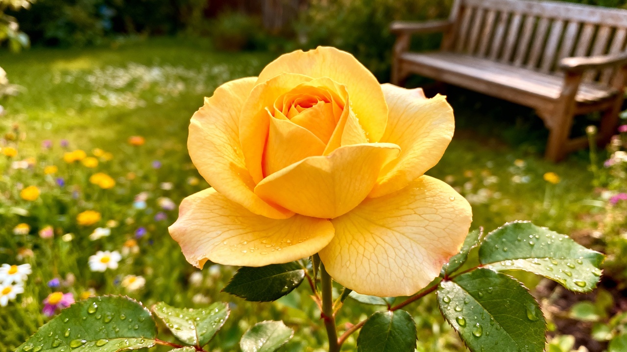 O simbolismo da rosa amarela vai muito além da cor e surpreende