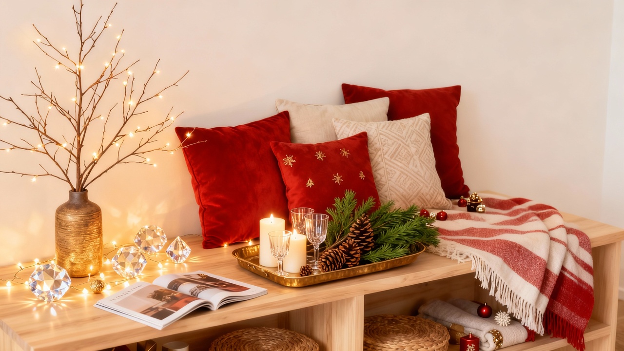 Decoração de Natal barata que parece coisa de revista