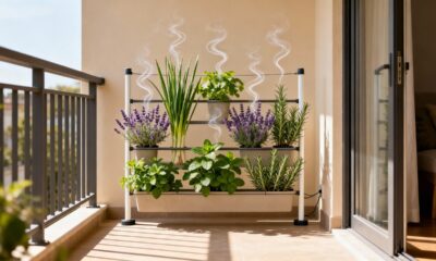 5 plantas que afastam mosquitos e ficam perfeitas em varandas pequenas sem precisar de muito cuidado