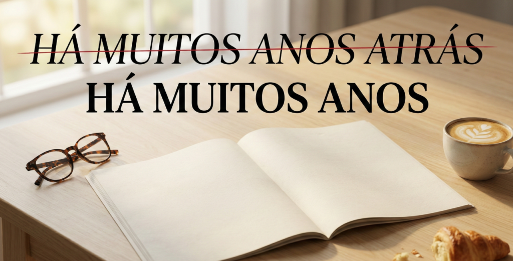 Por que “há muitos anos atrás” está errado? Entenda e evite o erro