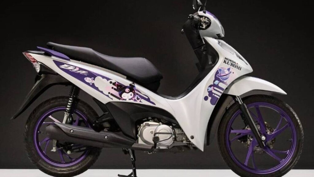 Honda apresenta Biz Kuromi com conceito e design inspire em anime