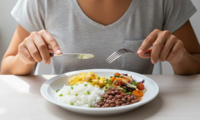 Esse almoço completo custa menos de R$10 e é fácil de preparar