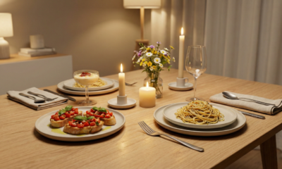 Jantar romântico barato em casa que impressiona com pratos simples e clima especial sem gastar muito