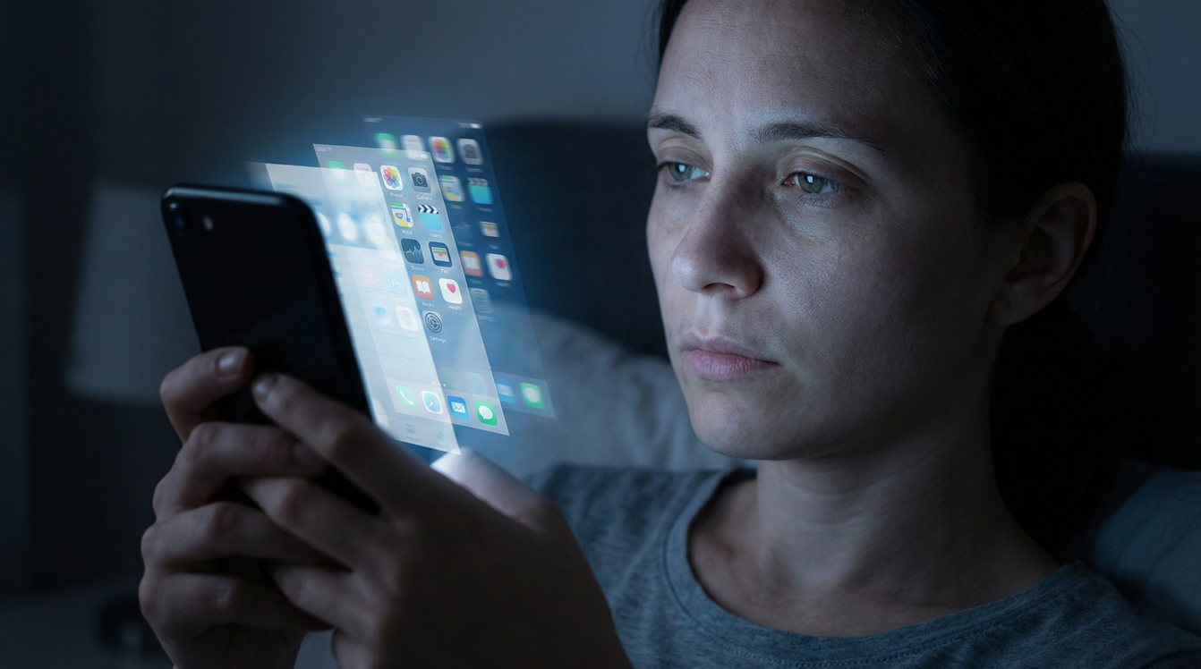 O que significa ficar alternando aplicativos sem foco segundo a psicologia