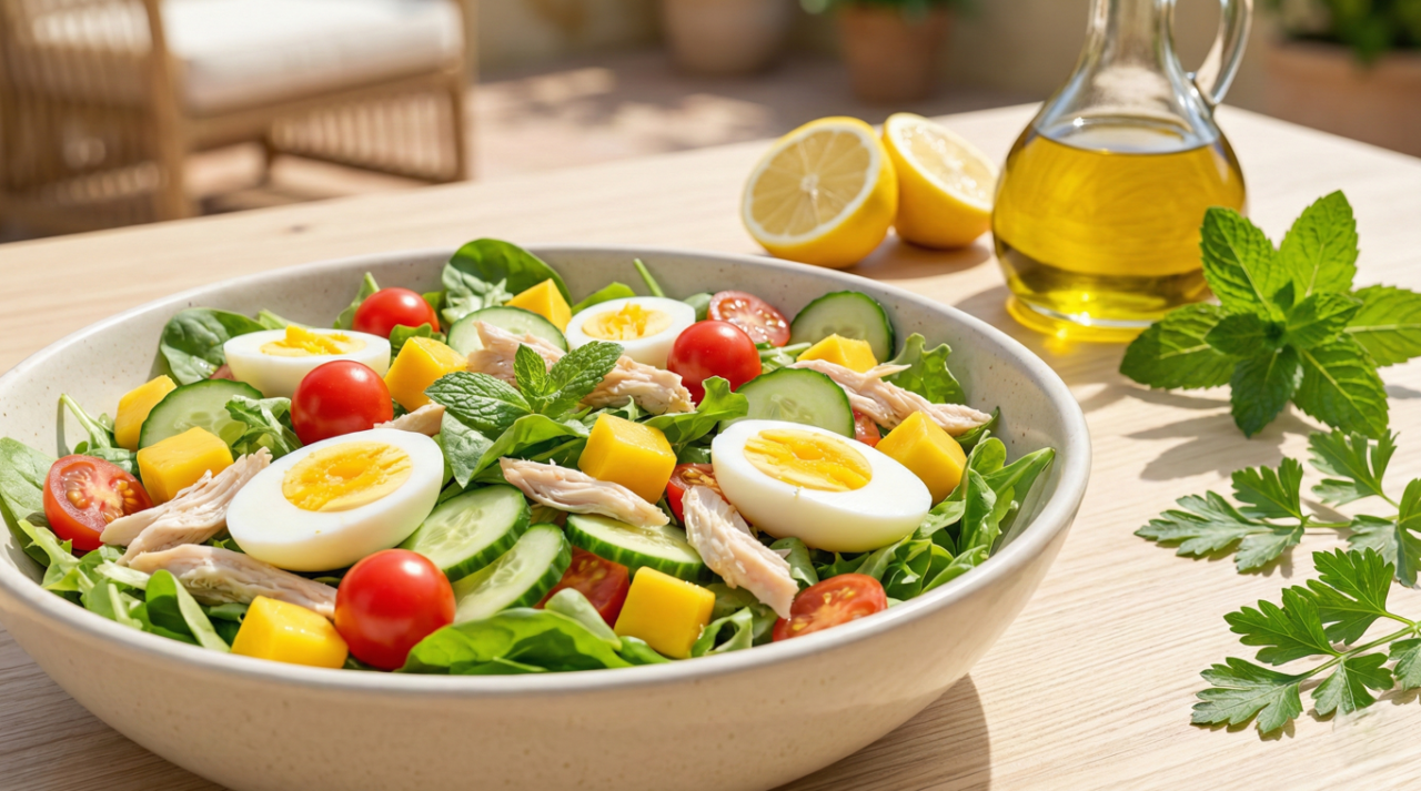 Nem macarronada, nem arroz com feijão: essa salada de verão leve, barata e com sabor de comida de verdade pode ser uma refeição perfeita