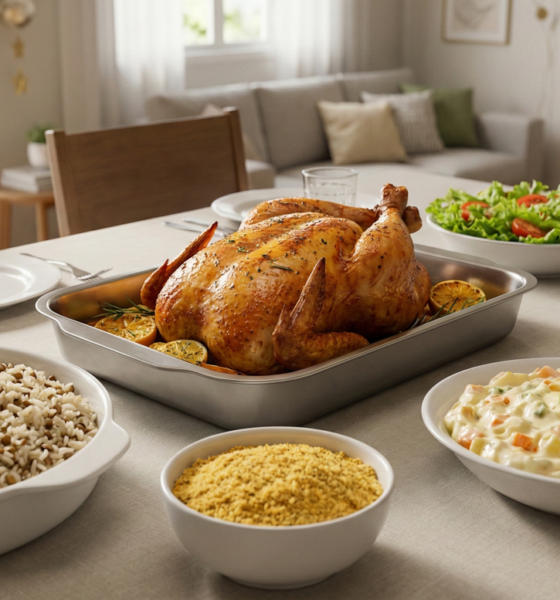 Adeus mercado sem freio: quanto custa o almoço de Ano Novo para 10 pessoas e como economizar sem parecer “barato”