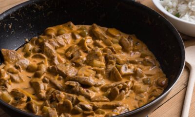 Esse strogonoff de carne com creme de ricota é perfeito para o almoço de Natal