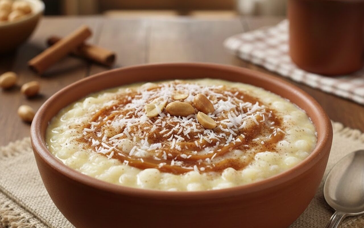 Canjica cremosa caseira com preparo rápido e resultado perfeito