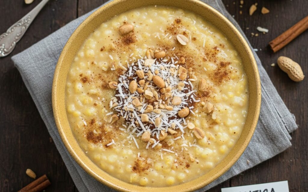 Canjica cremosa caseira com preparo rápido e resultado perfeito