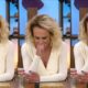 Ana Maria Braga em três poses: falando, com mão na boca, e pensativa no estúdio.