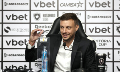 Martín Anselmi, treinador do Botafogo