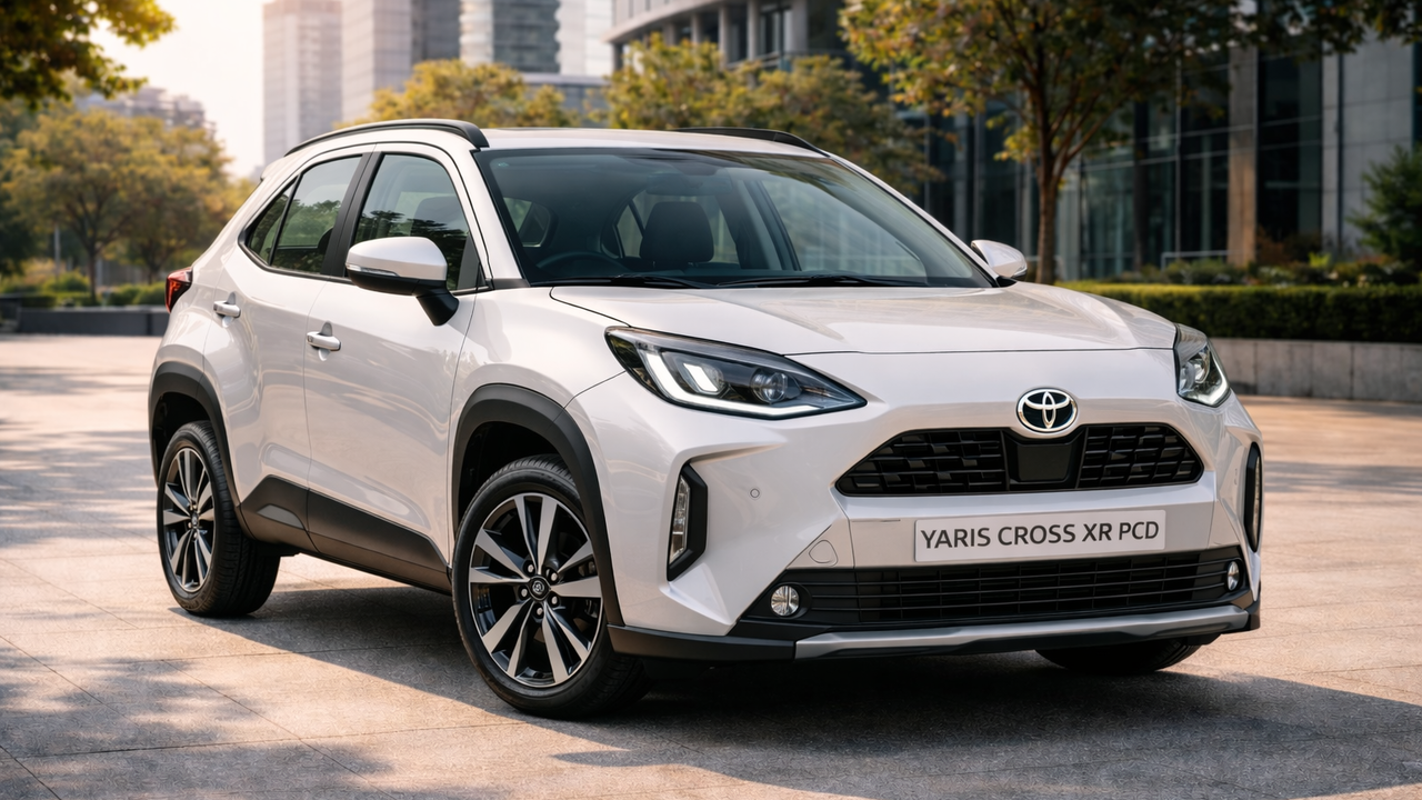 Yaris Cross XR PcD é a opção mais barata da linha, focada em isenções fiscais e custo de manutenção