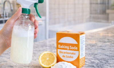 Misturinha caseira limpa cozinha e banheiro e substitui desengordurante caro