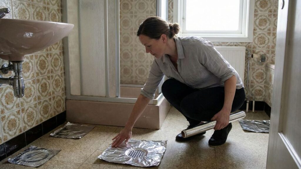 Colocar papel alumínio nos ralos sua casa: por que é recomendado e para que serve