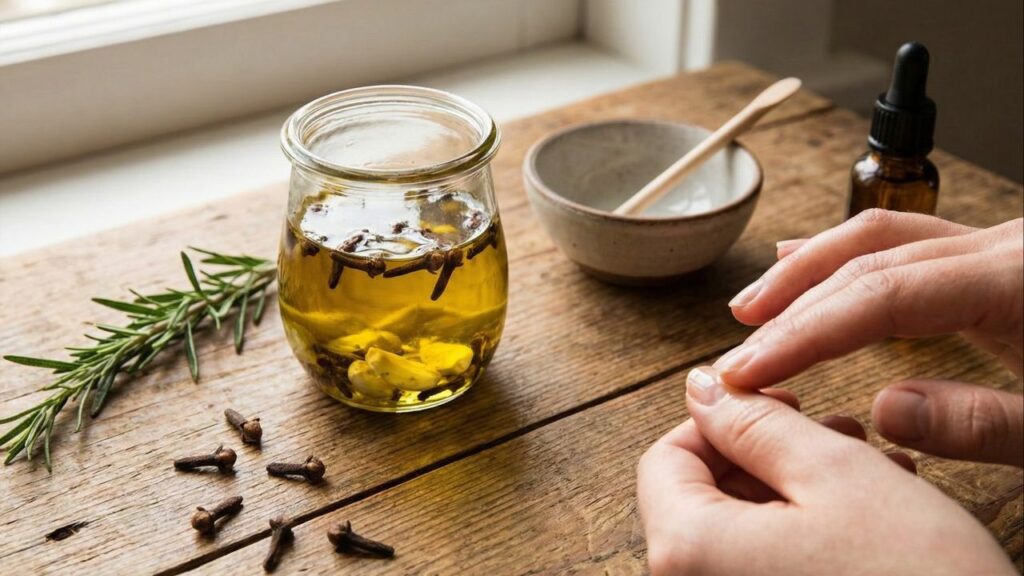 Essa mistura caseira deixa unhas de ferro e faz a quebra sumir