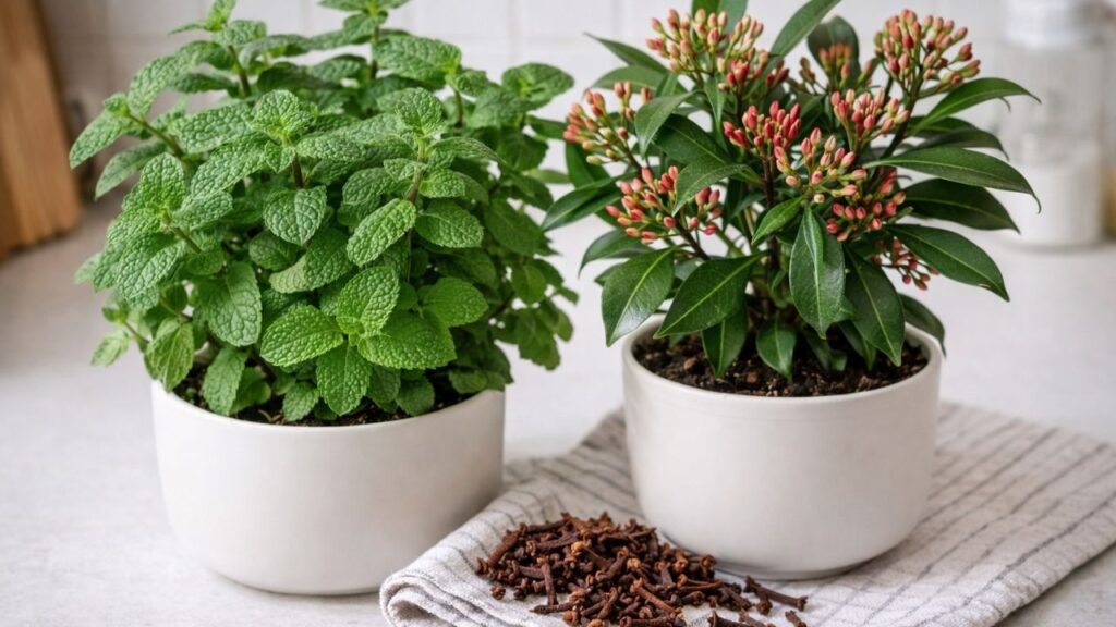 Essas plantas aromáticas ajudam a manter formigas longe da casa naturalmente