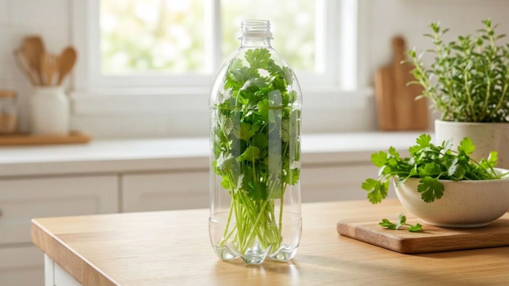 Esse jeito simples de guardar cheiro-verde mantém tudo fresco por semanas