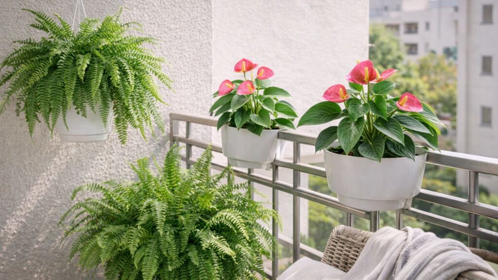 Flores que se adaptam bem a varandas com pouco sol e vento constante