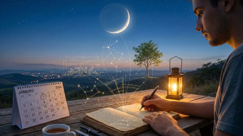 A estratégia poderosa para atrair prosperidade na Lua Nova de janeiro de 2026