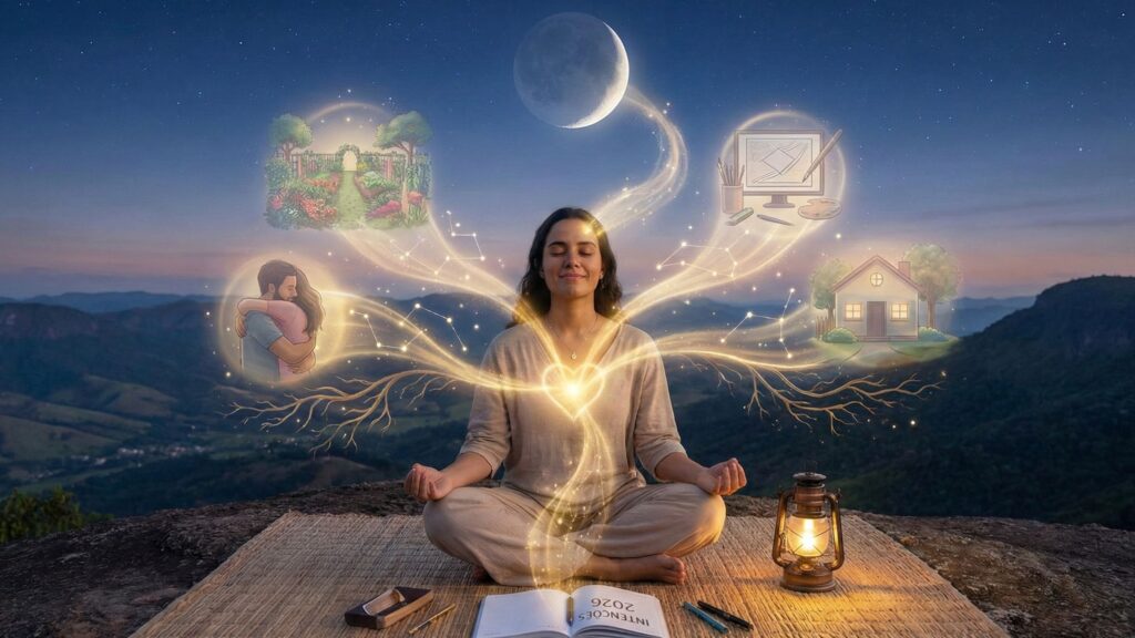 A estratégia poderosa para atrair prosperidade na Lua Nova de janeiro de 2026