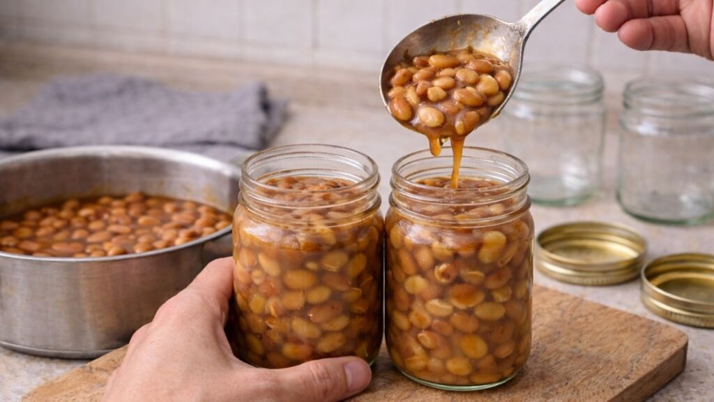 O cuidado simples com pote de vidro que faz o feijão cozido durar mais