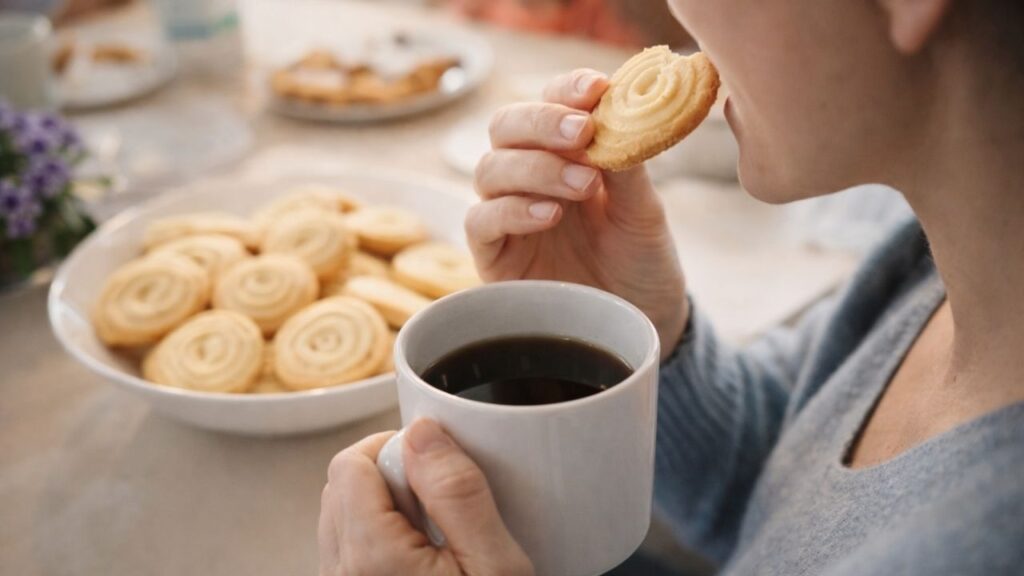 O detalhe na receita que faz o biscoito amanteigado derreter tão rápido na boca