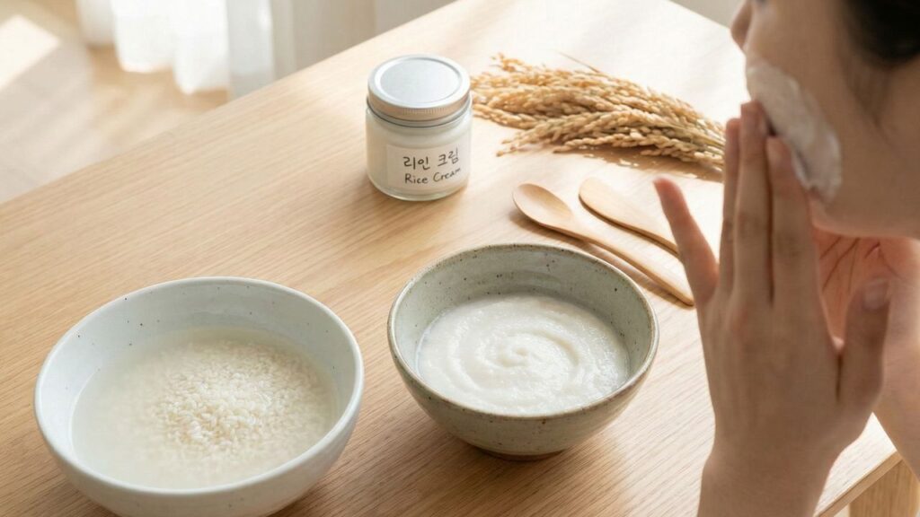 A receita secreta de creme de arroz coreano que as asiáticas usam para ter pele de porcelana