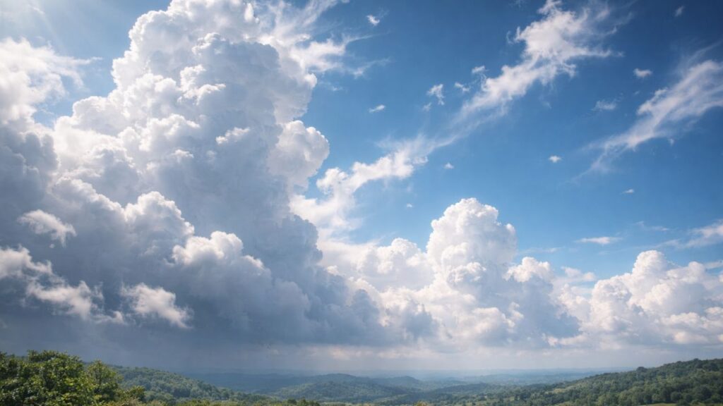 O que explica nuvens que aparecem e desaparecem quase instantaneamente