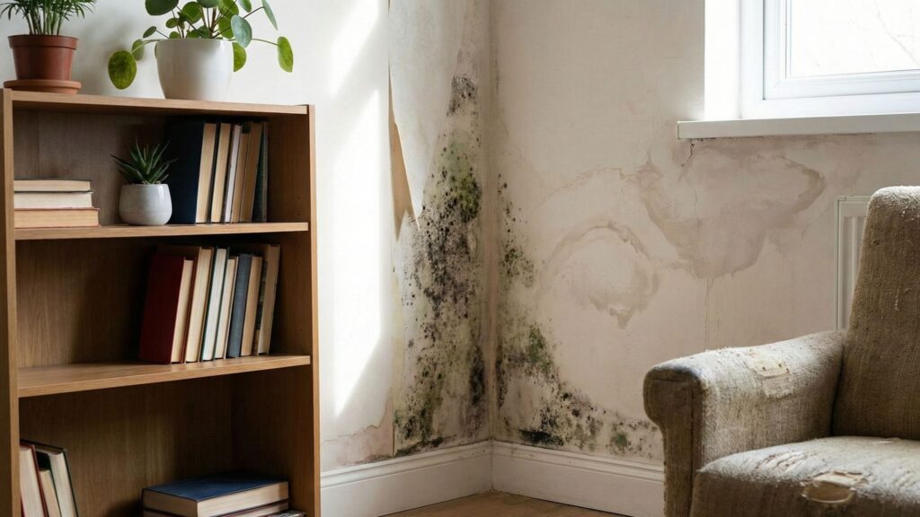 Como tirar mofo de forma rápida com a mistura de vinagre que protege sua pintura