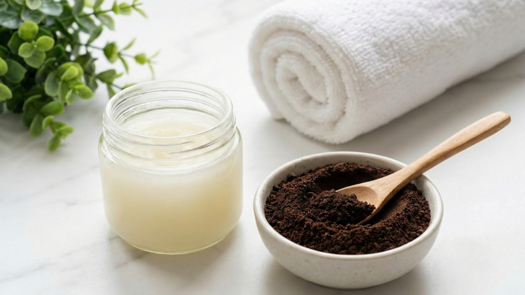 A incrível mistura de vaselina com café que vai transformar sua pele