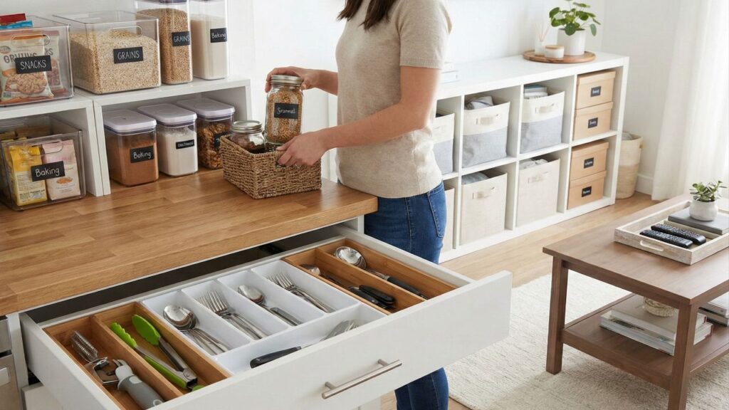 Lista das coisas absolutamente essenciais para uma casa organizada que facilitam a vida