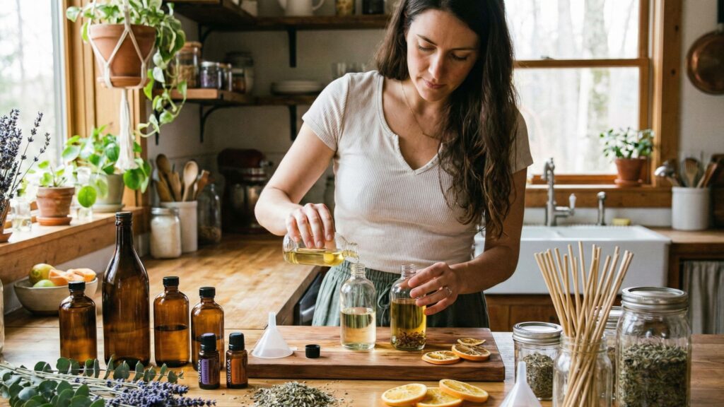 Aprenda o passo a passo para um difusor de ambiente caseiro incrível e muito barato