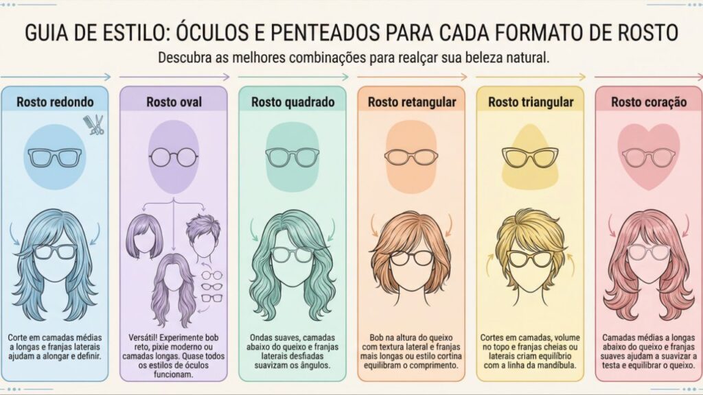 O melhor corte de cabelo para quem usa óculos que valoriza o olhar e rejuvenesce o rosto
