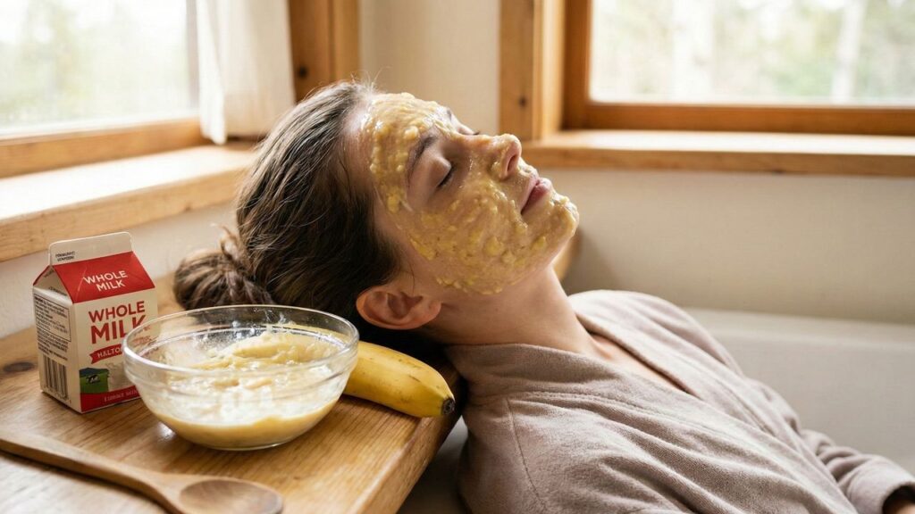 Por que a máscara facial caseira de banana está conquistando quem ama skincare?