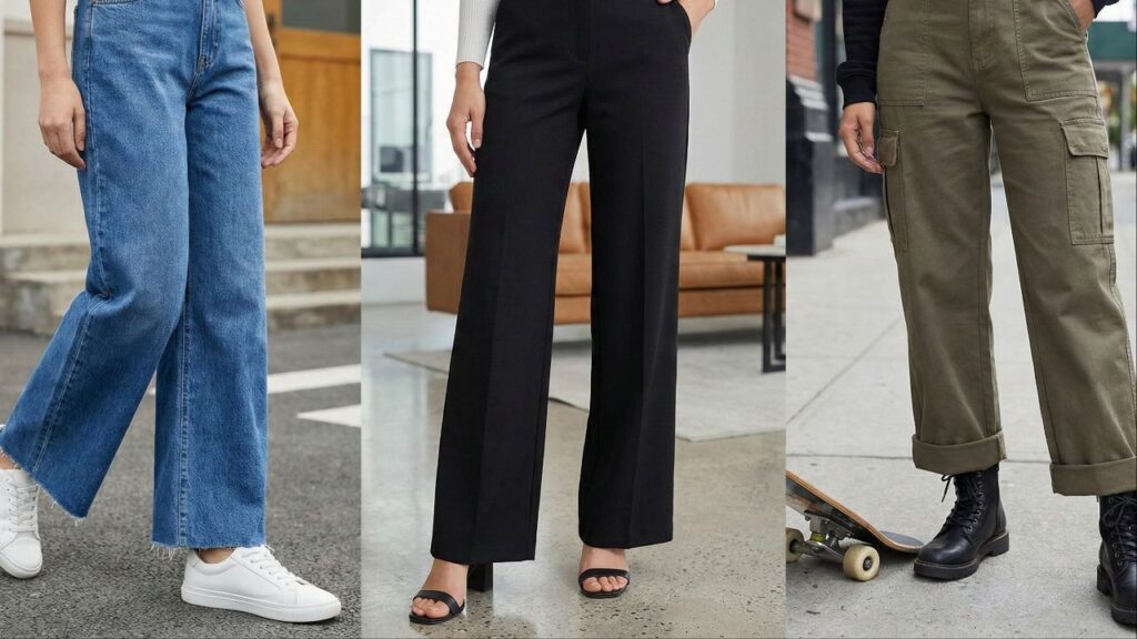 Saiba por que as calças wide-leg se tornaram o maior fenômeno da moda atual